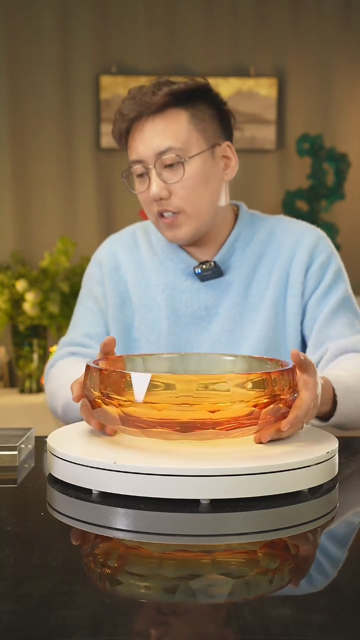 【闪购商品】雅致水晶琉璃 摆件 花器 果盘 茶酒具