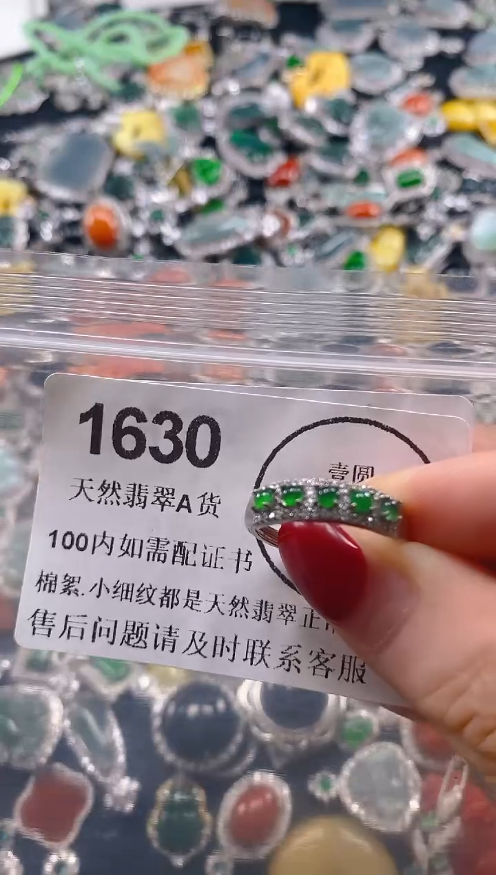 吊坠(不含链)未镶嵌翡翠1630