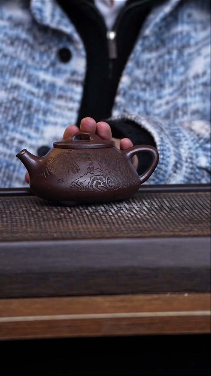 茶壶紫砂宜兴手工原矿紫砂壶001