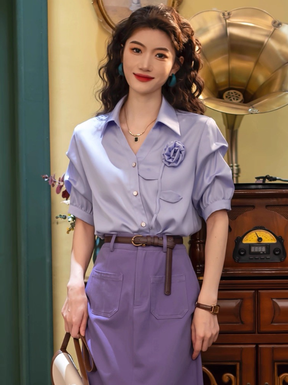 【1751-1800编码点这里】夏季新款气质时尚上衣女