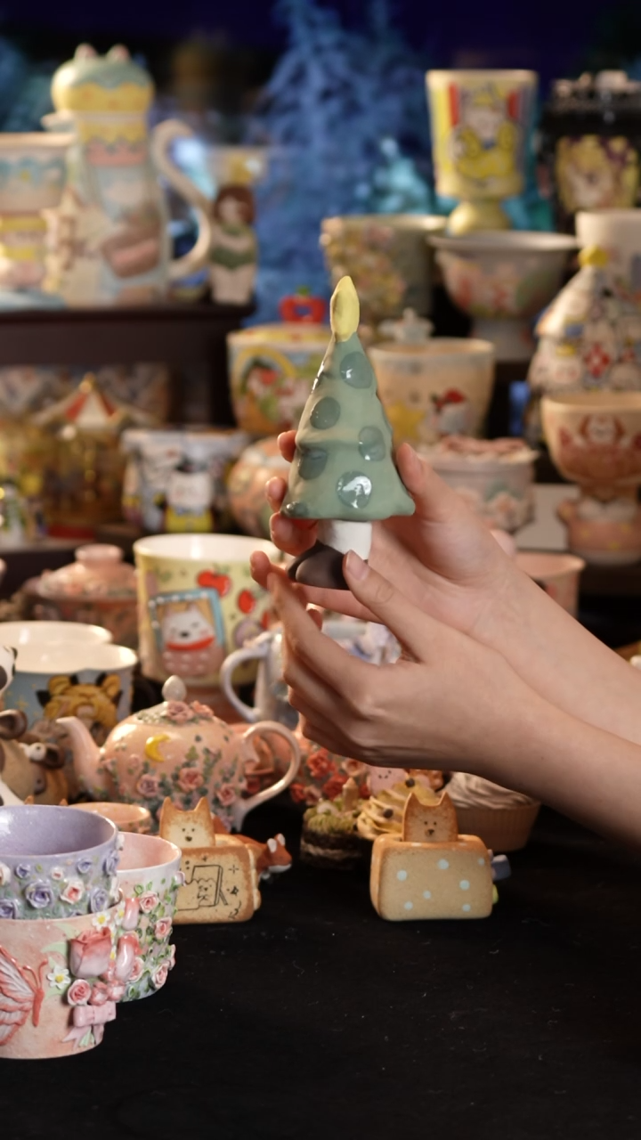 其他陶景德镇釉下彩手绘设计师款陶瓷