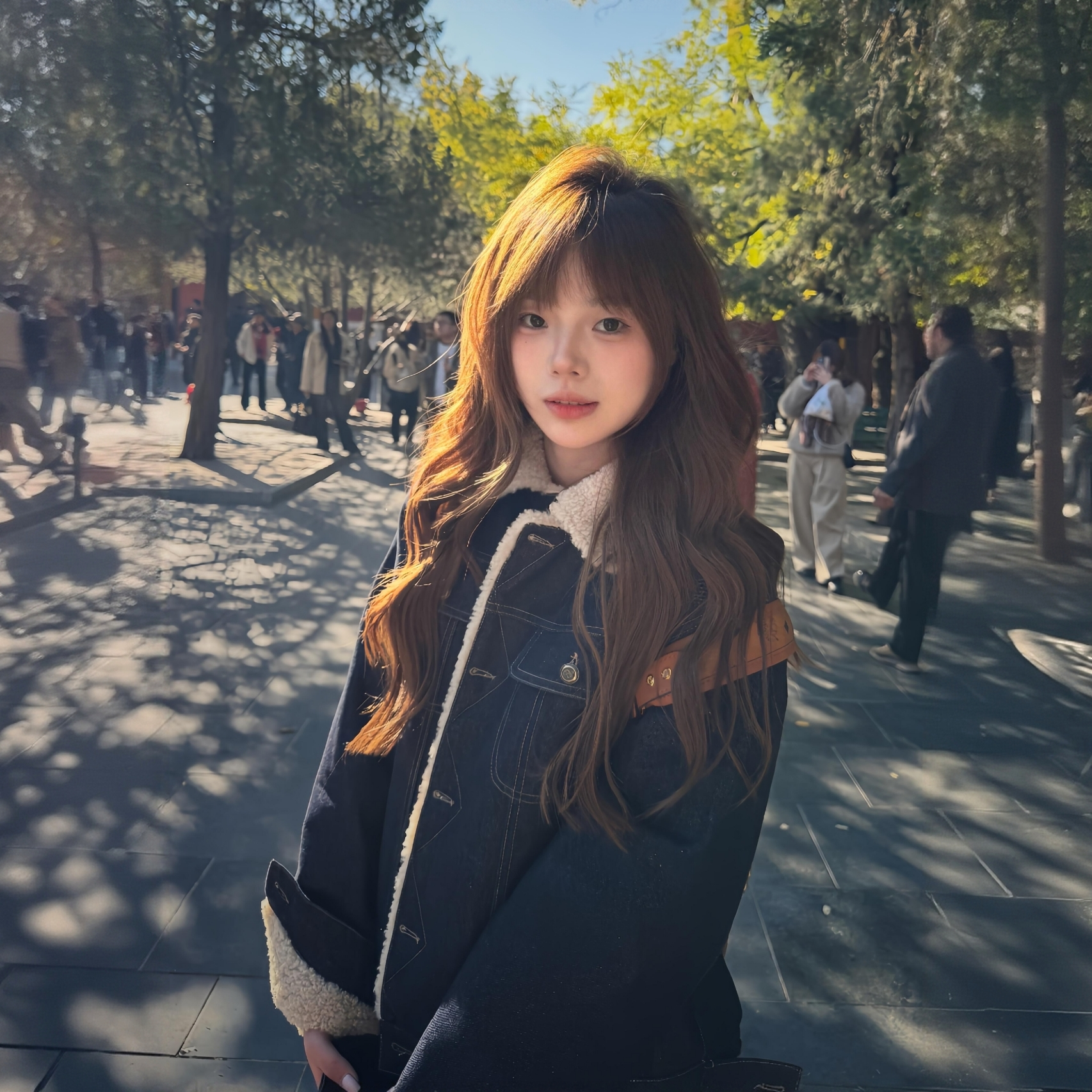 保暖毛绒牛仔棉服外套女2025冬季新款韩版气质减龄显瘦小众上衣潮