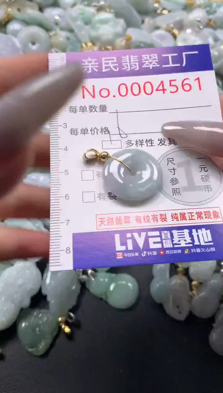颈饰未镶嵌翡翠4561