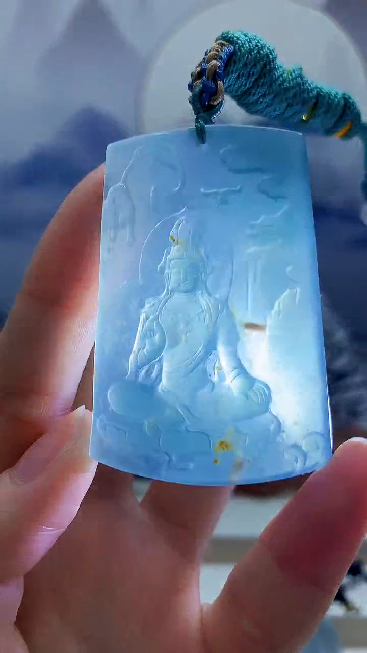 未镶嵌定制翡翠5167ry-毛货挂件51