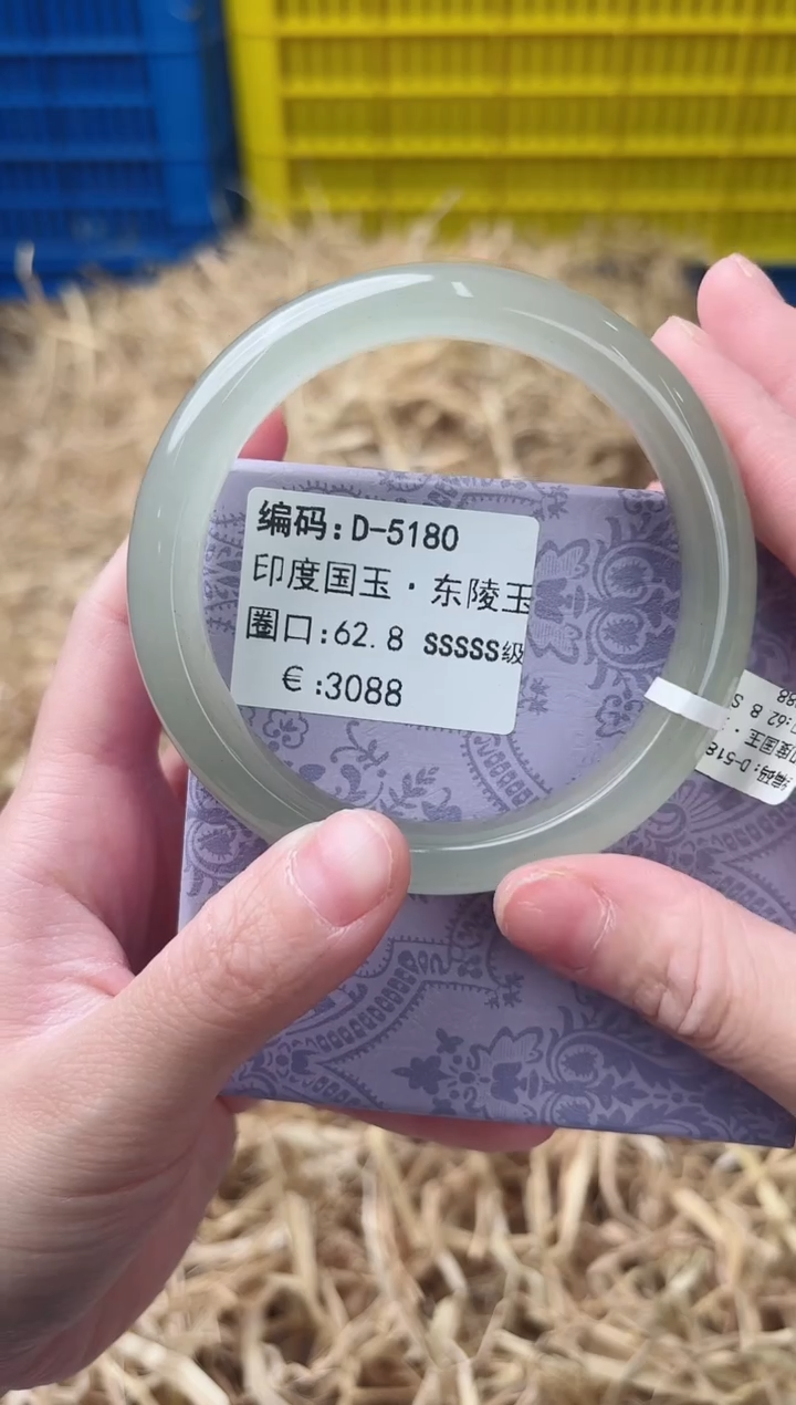 未镶嵌手镯石英质玉D-5180