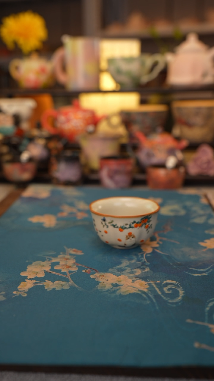 【闪购商品】福利品 事事喵花口杯