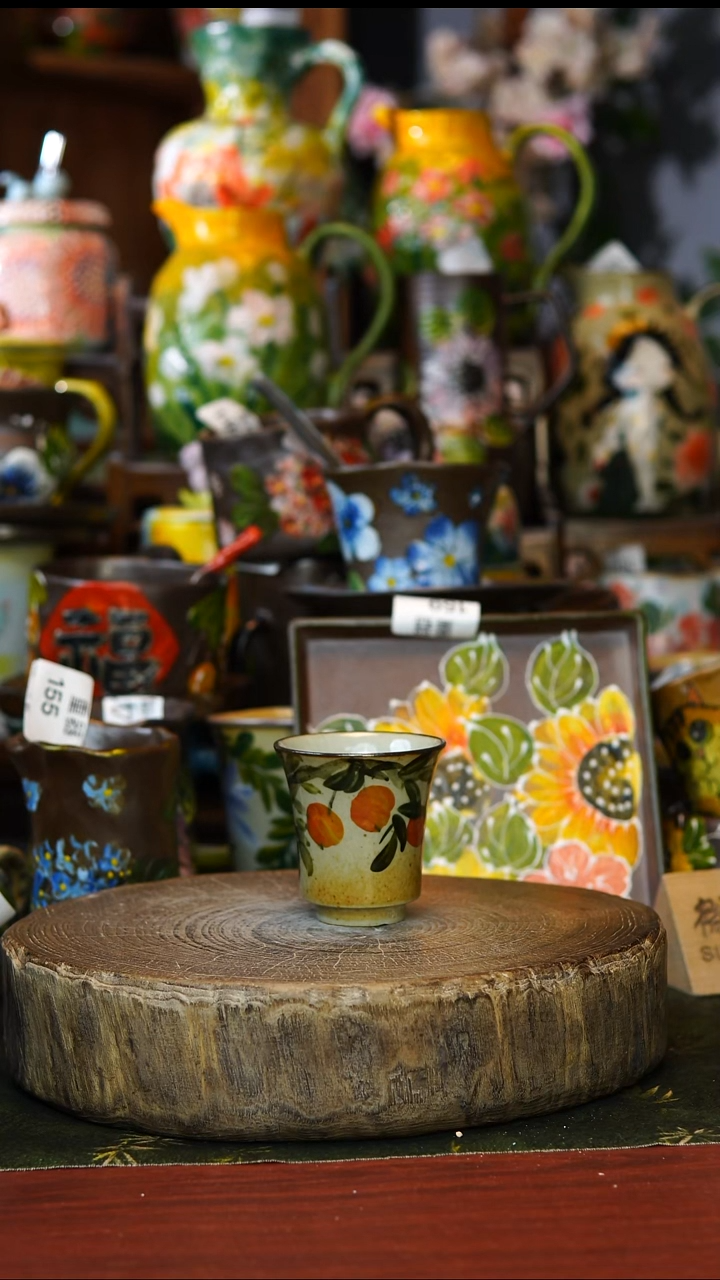 陶瓷165景德镇手工手绘釉下彩