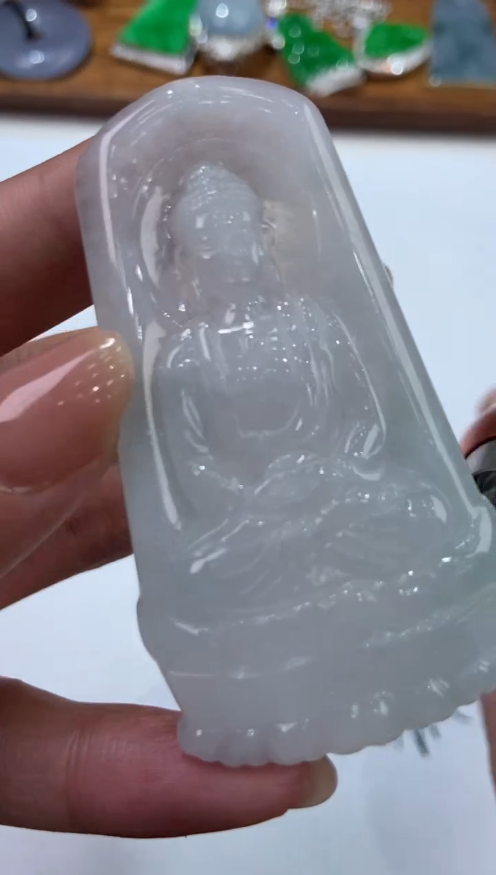 【闪购商品】翡翠未镶嵌颈饰2202790  
