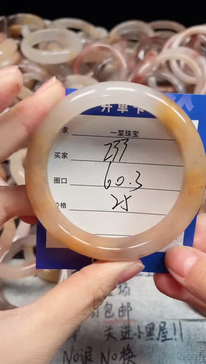 未镶嵌手镯石英质玉233