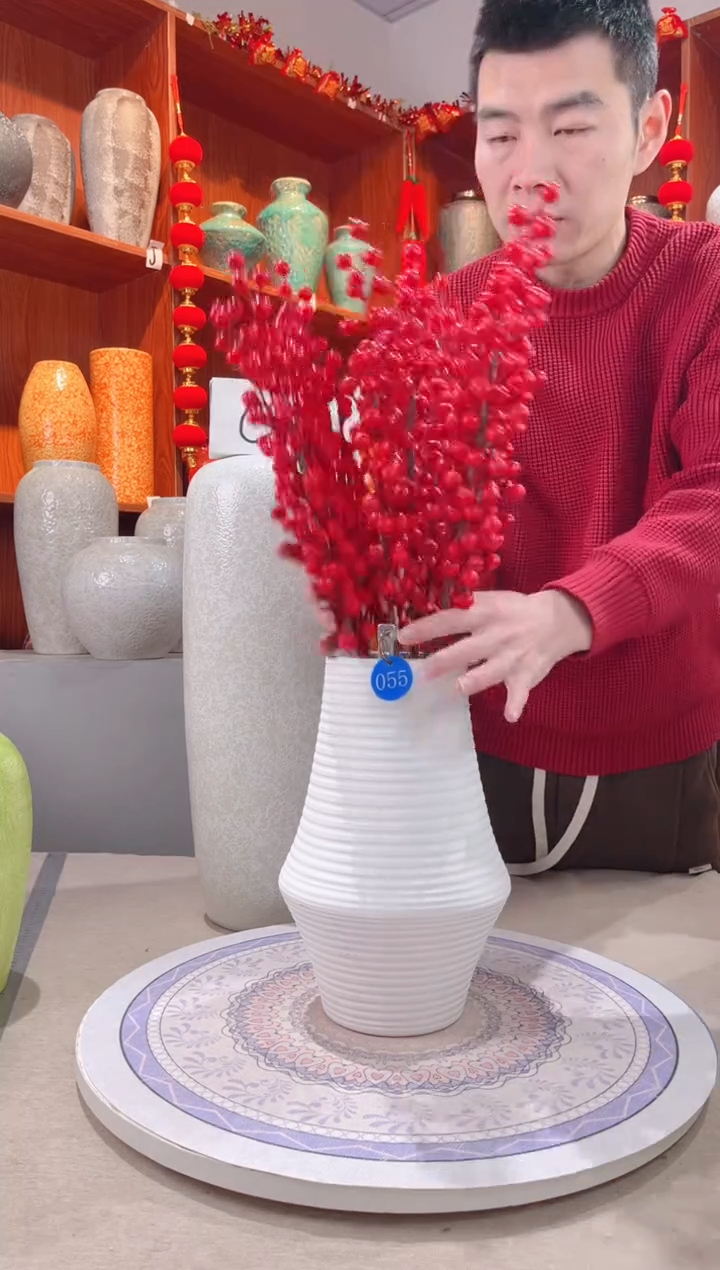 【闪购商品】瓶不装水 055 陶瓷花瓶 无花