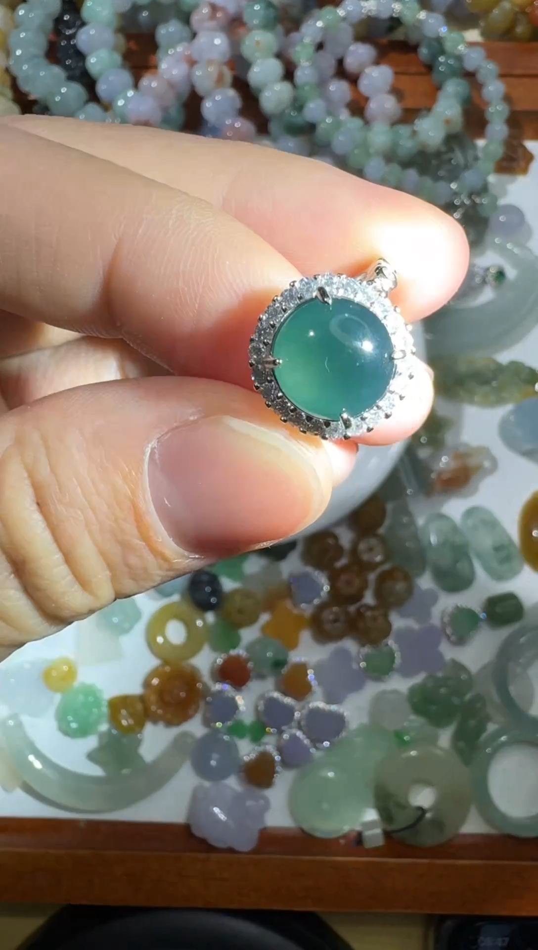 【闪购商品】翡翠颈饰未镶嵌【闪购商品】 天然翡翠 