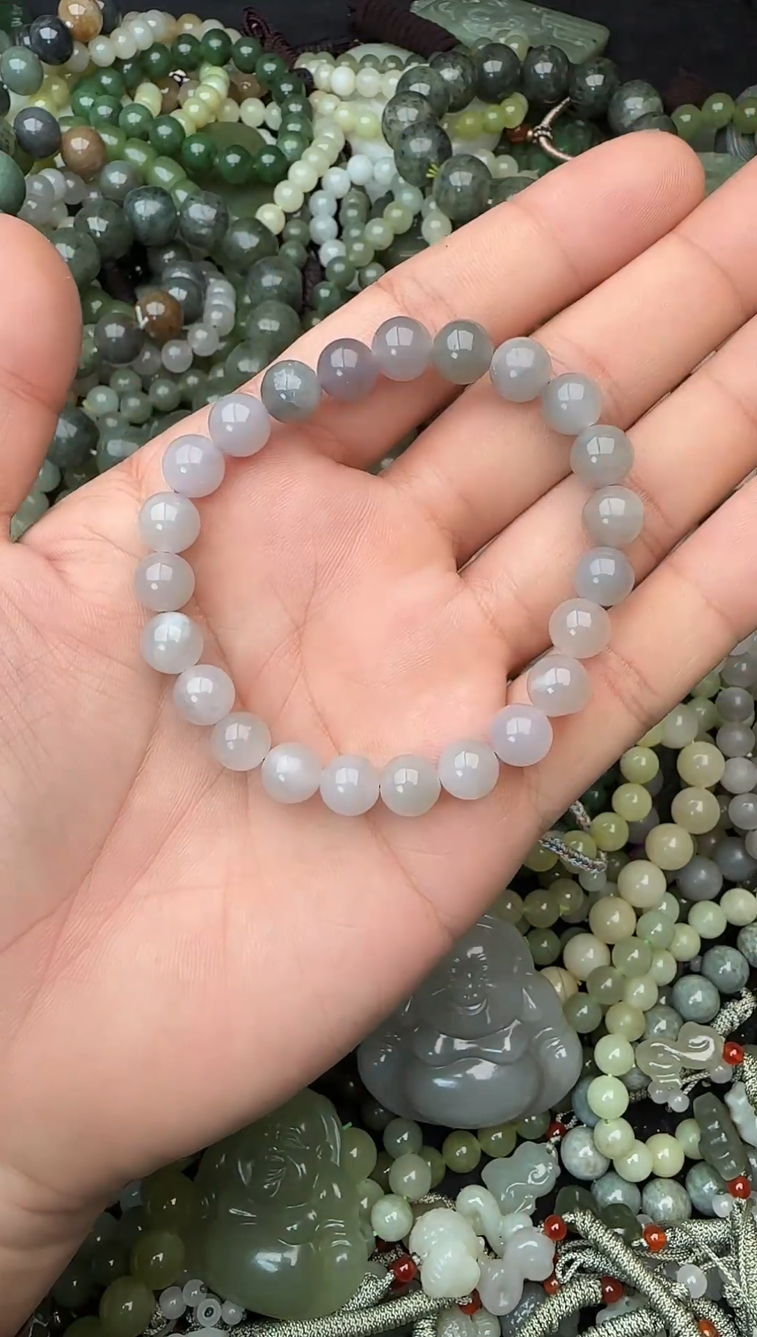 颈饰未镶嵌和田玉拍一发一