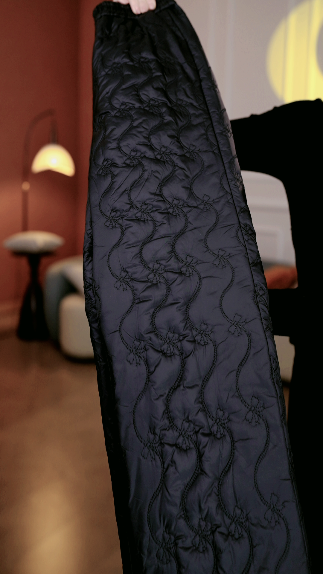 蝴蝶结新款气质百搭高腰直筒裤（DP81/优品/晴/俊）