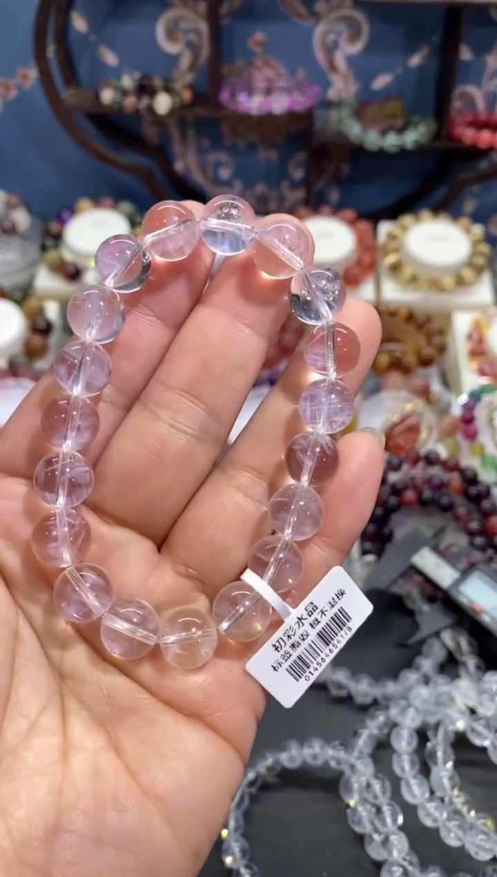 【闪购商品】水晶手串未镶嵌蓝针10+