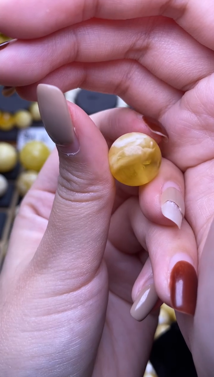 【闪购商品】琥珀裸石未镶嵌大小姐珠宝严选87