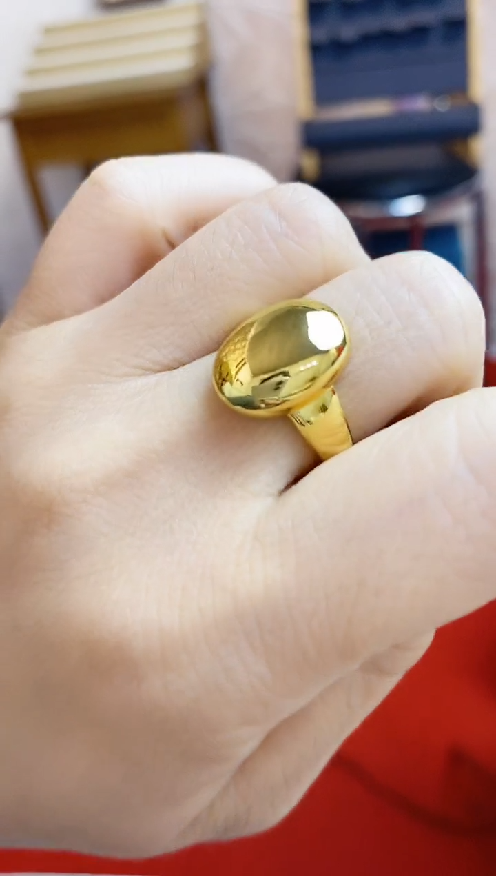 合金无鸽子蛋戒指