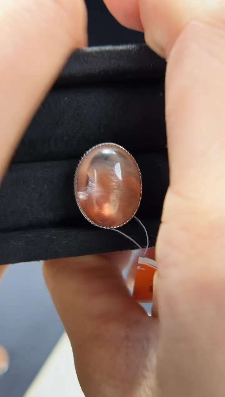 【闪购商品】水晶盒子银S925镶嵌发一（38）