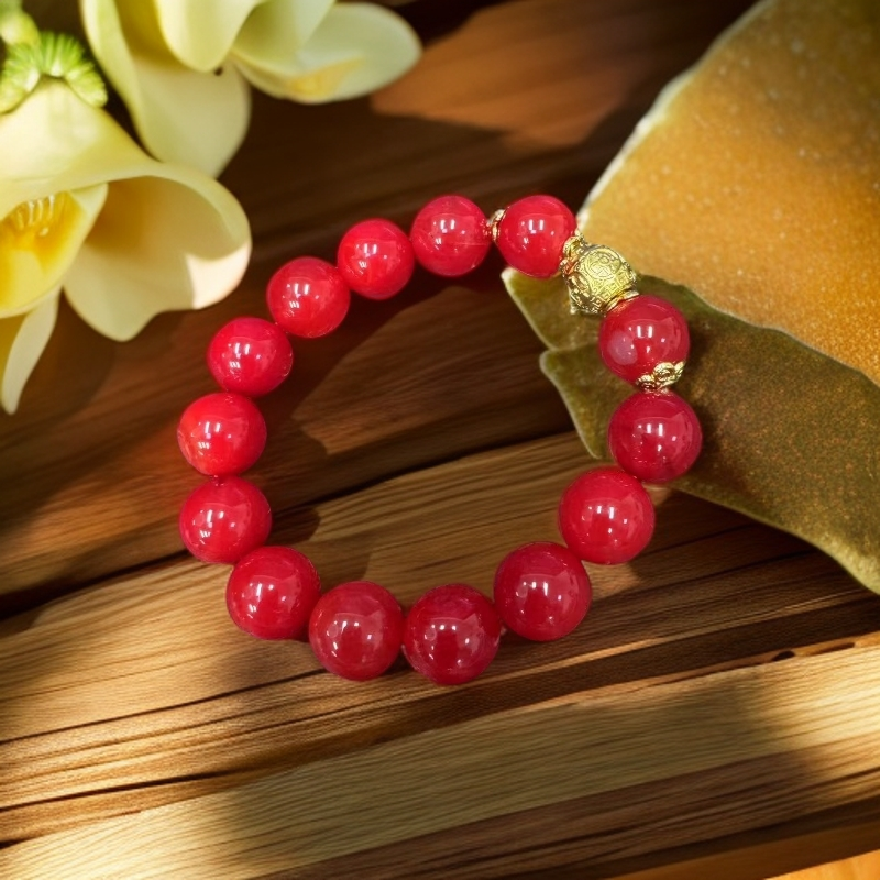 【百世璀璨 尽耀光芒】九品龙血参手串B116