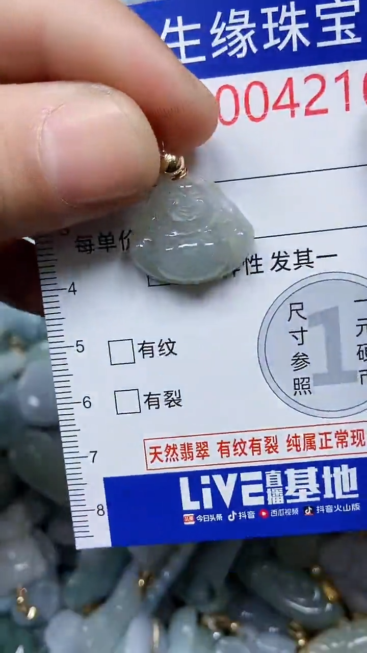 【闪购商品】翡翠颈饰未镶嵌闪购00004210