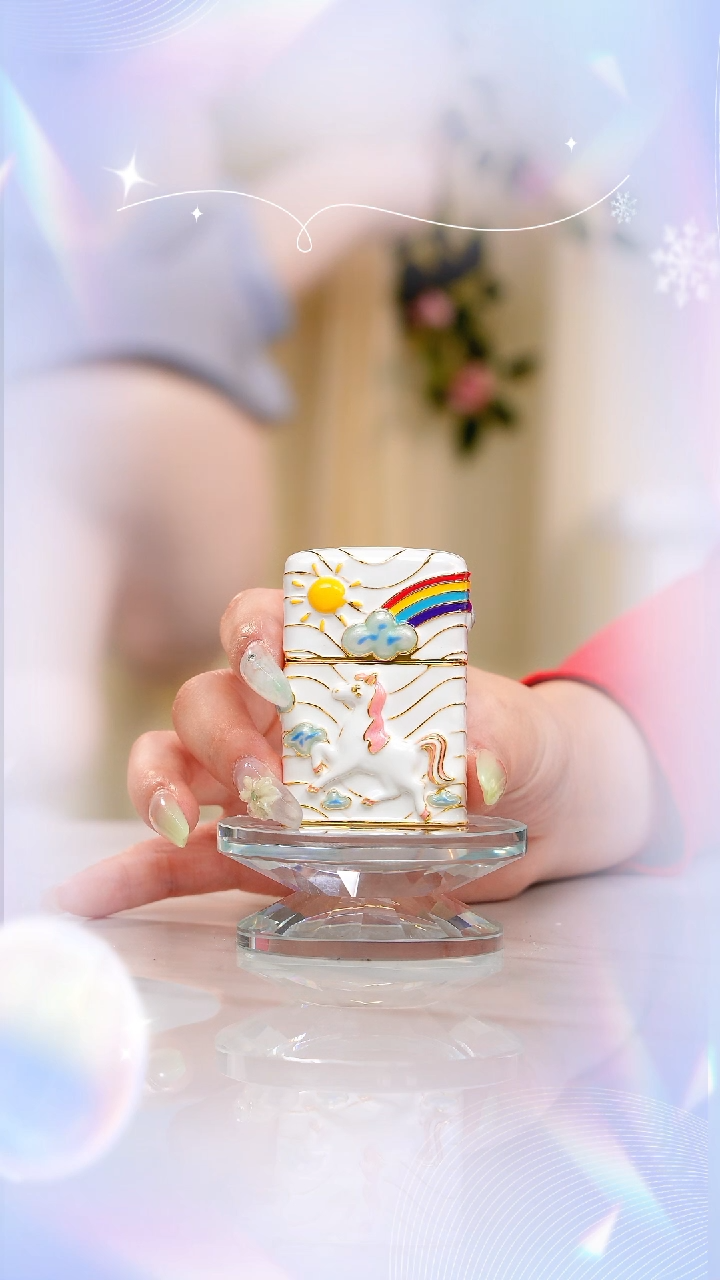 Zippo 阳光彩虹小白马礼盒礼袋一整套