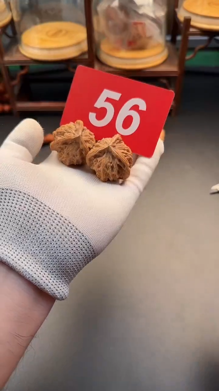 把件文玩核桃38盘山三棱