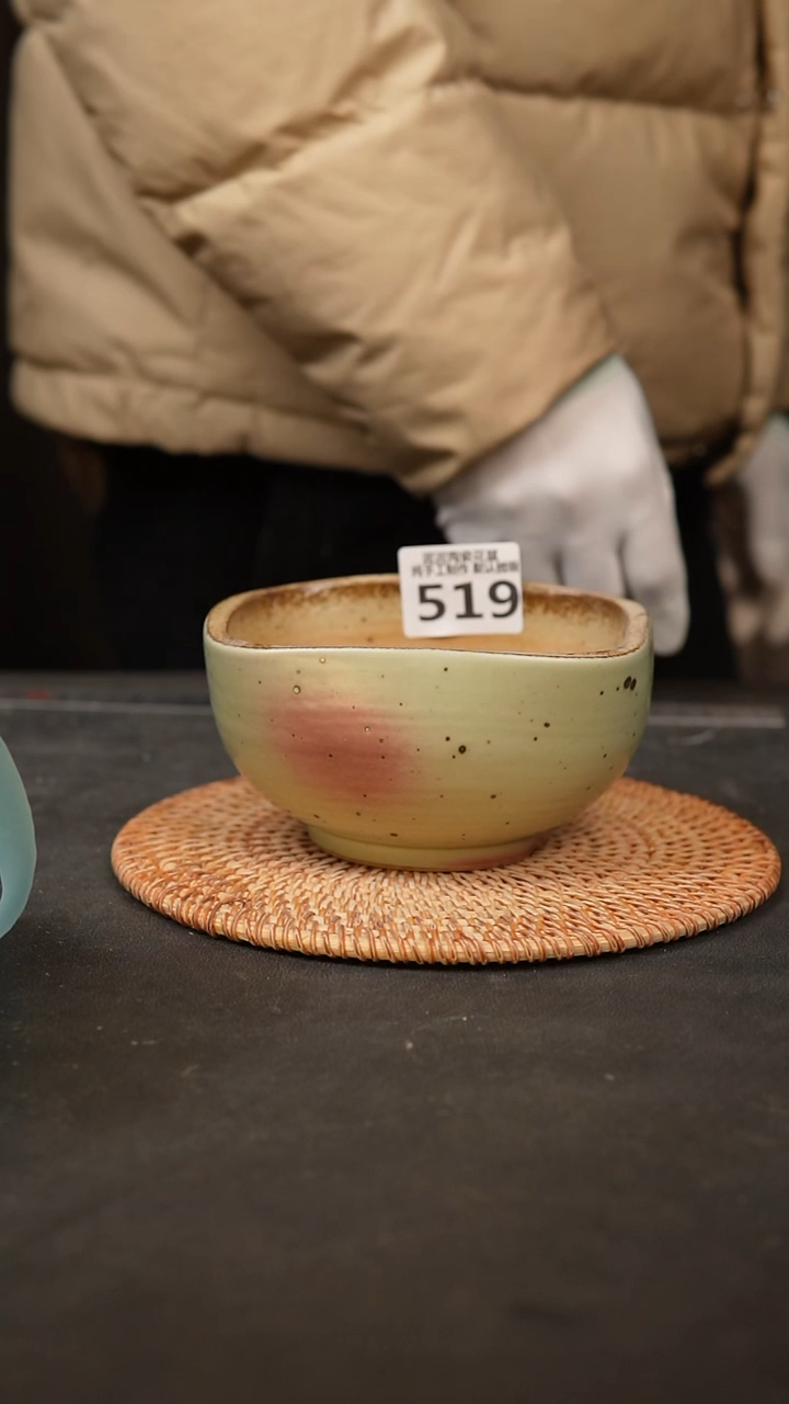 【闪购商品】瓷片519泥泥手工花盆