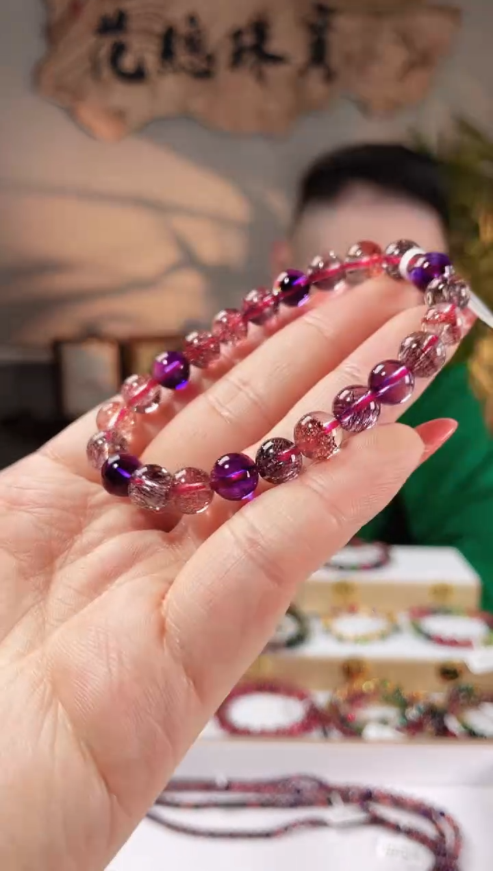 【闪购商品】水晶手链未镶嵌单圈手链8+