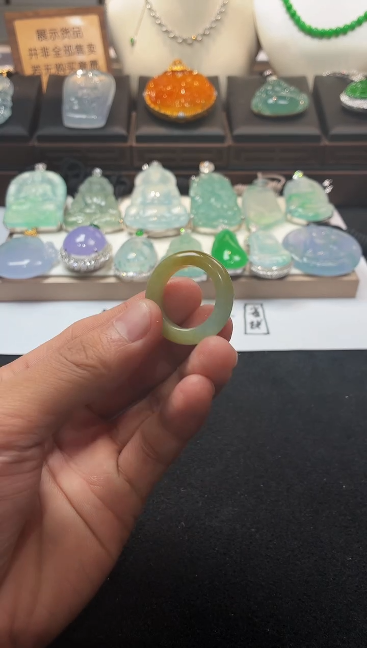 未镶嵌定制翡翠林*城 4092毛货不退不换