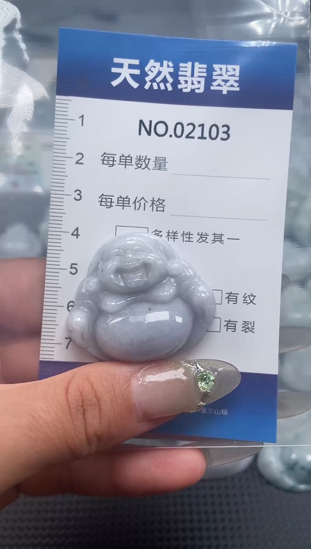 翡翠未镶嵌颈饰纯天然A货翡翠
