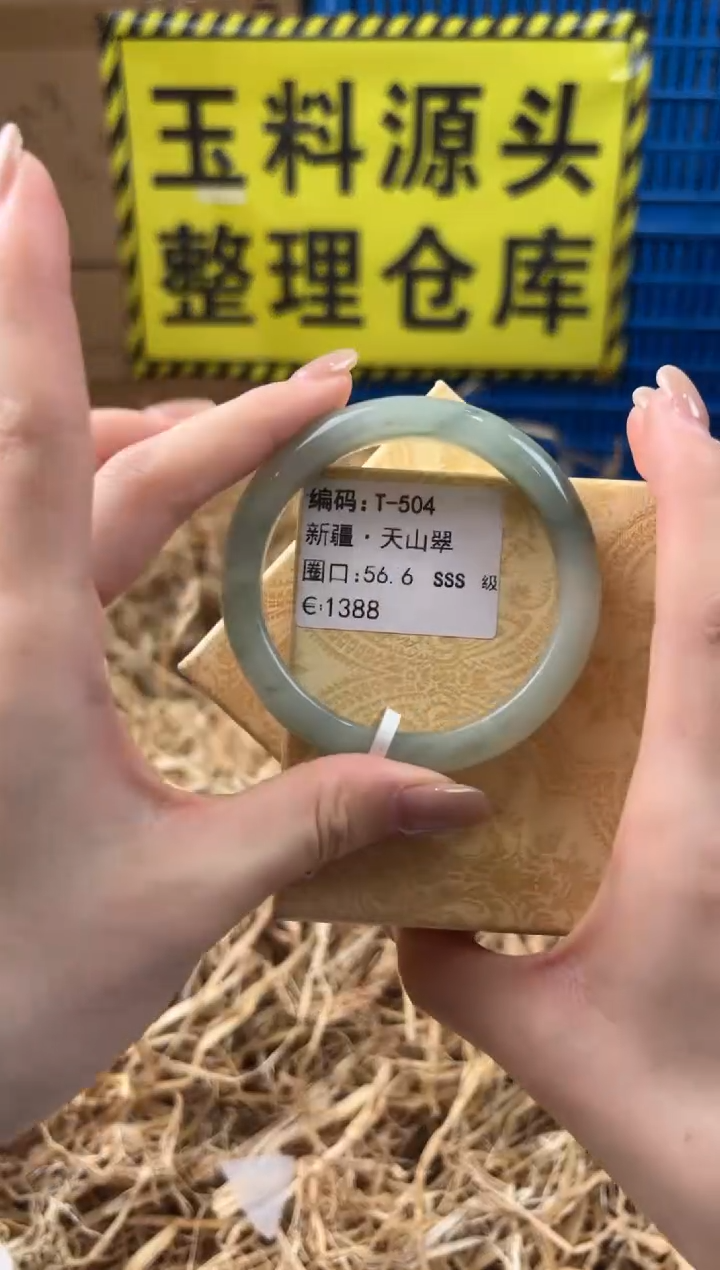未镶嵌手镯石英质玉T-504