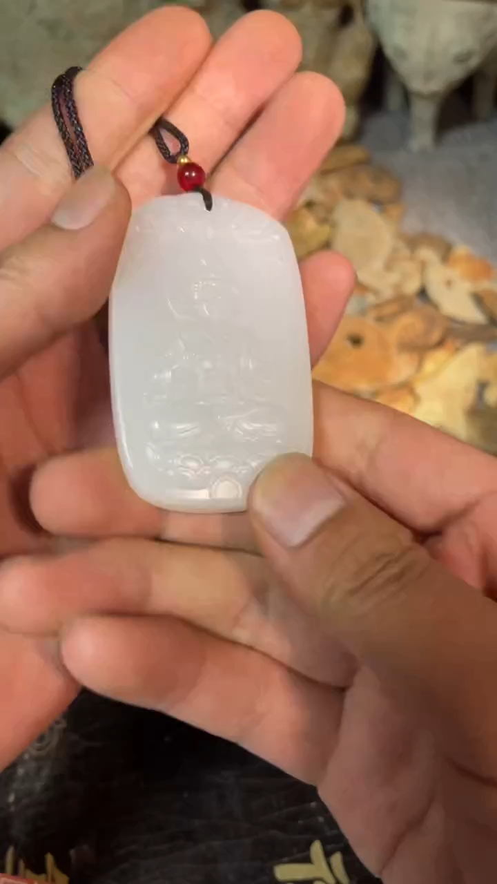 和田玉（糖玉）未镶嵌挂件东顺摆件链接1524654654