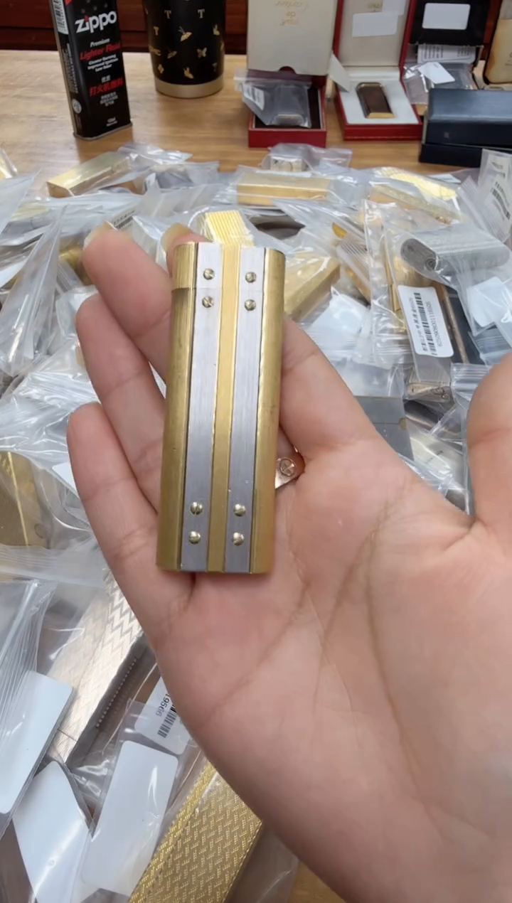纯铜08 k家金色间银 山度士