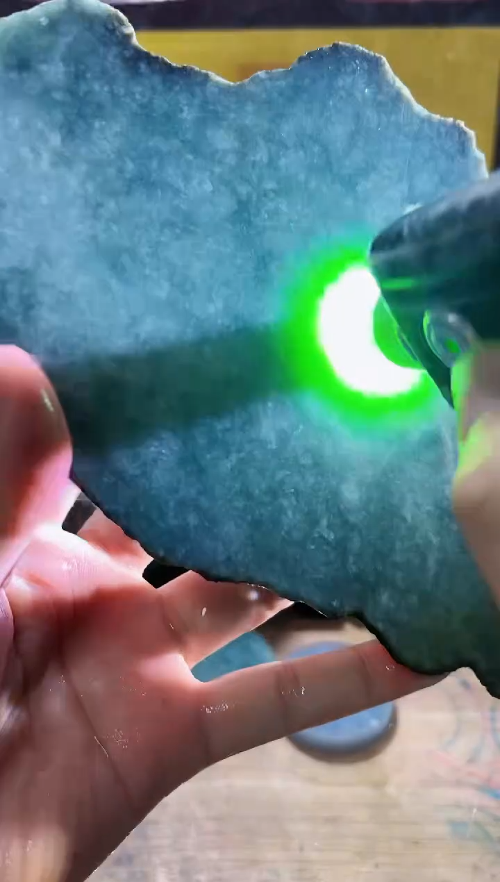 未镶嵌挂件翡翠A货常星7404