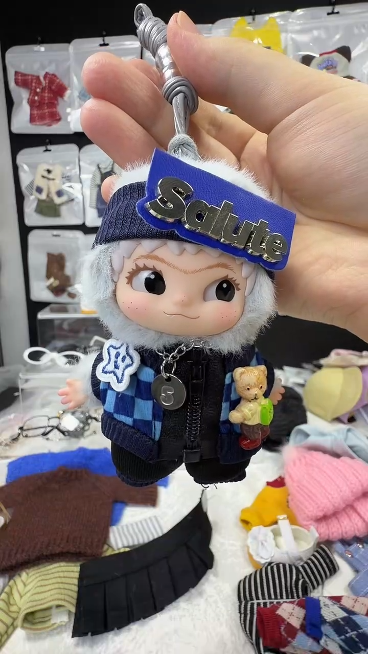 哇酷酷娃衣三件套（发带＋外套+裤子）