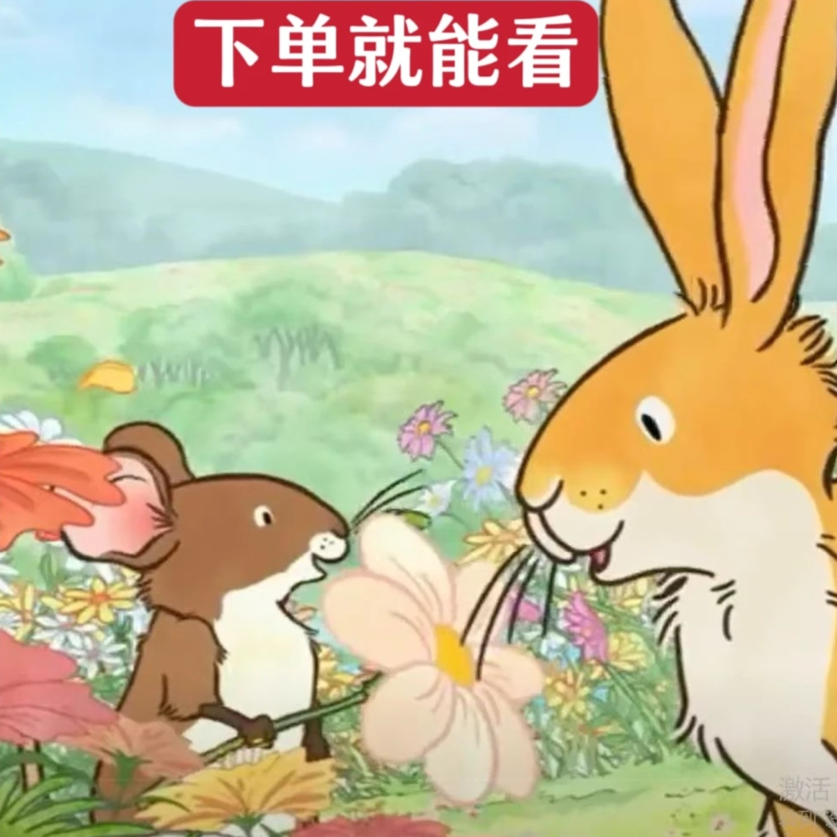 【推荐】小兔子动画猜猜我有多爱你双字幕78集原版动画