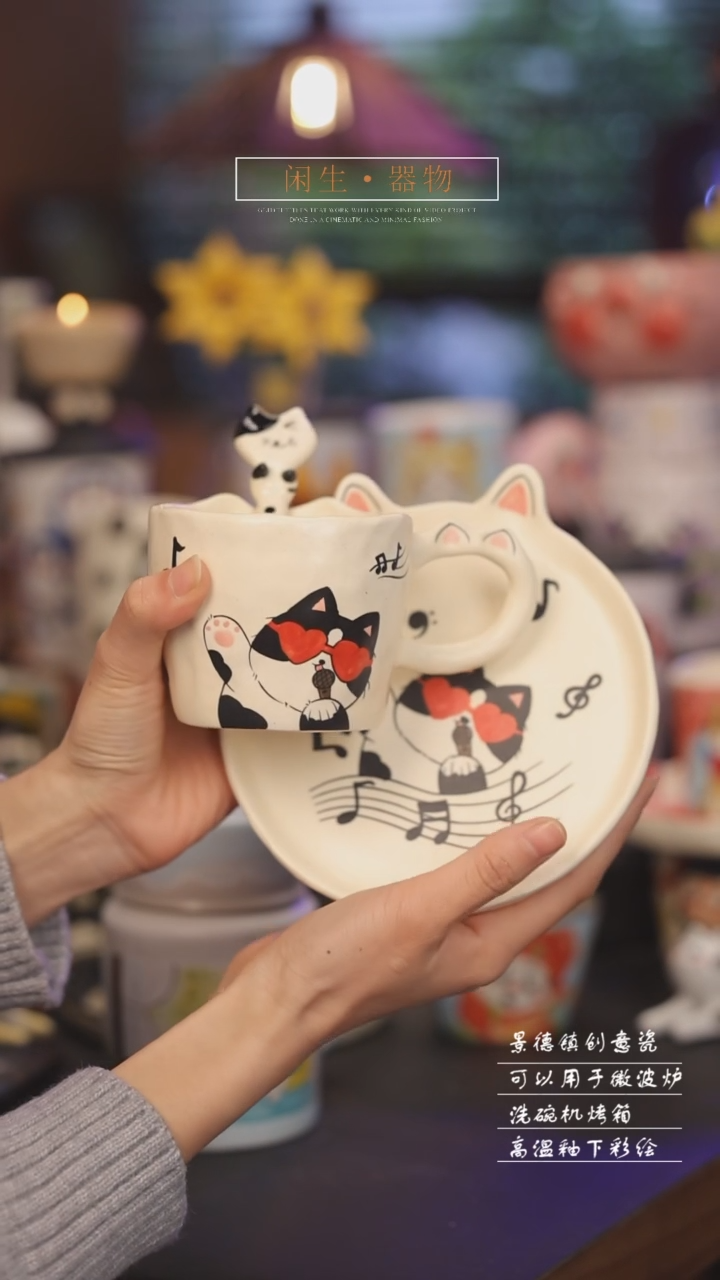 【闪购商品】景德镇可爱设计师款陶瓷