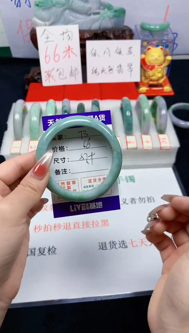 未镶嵌手镯翡翠73