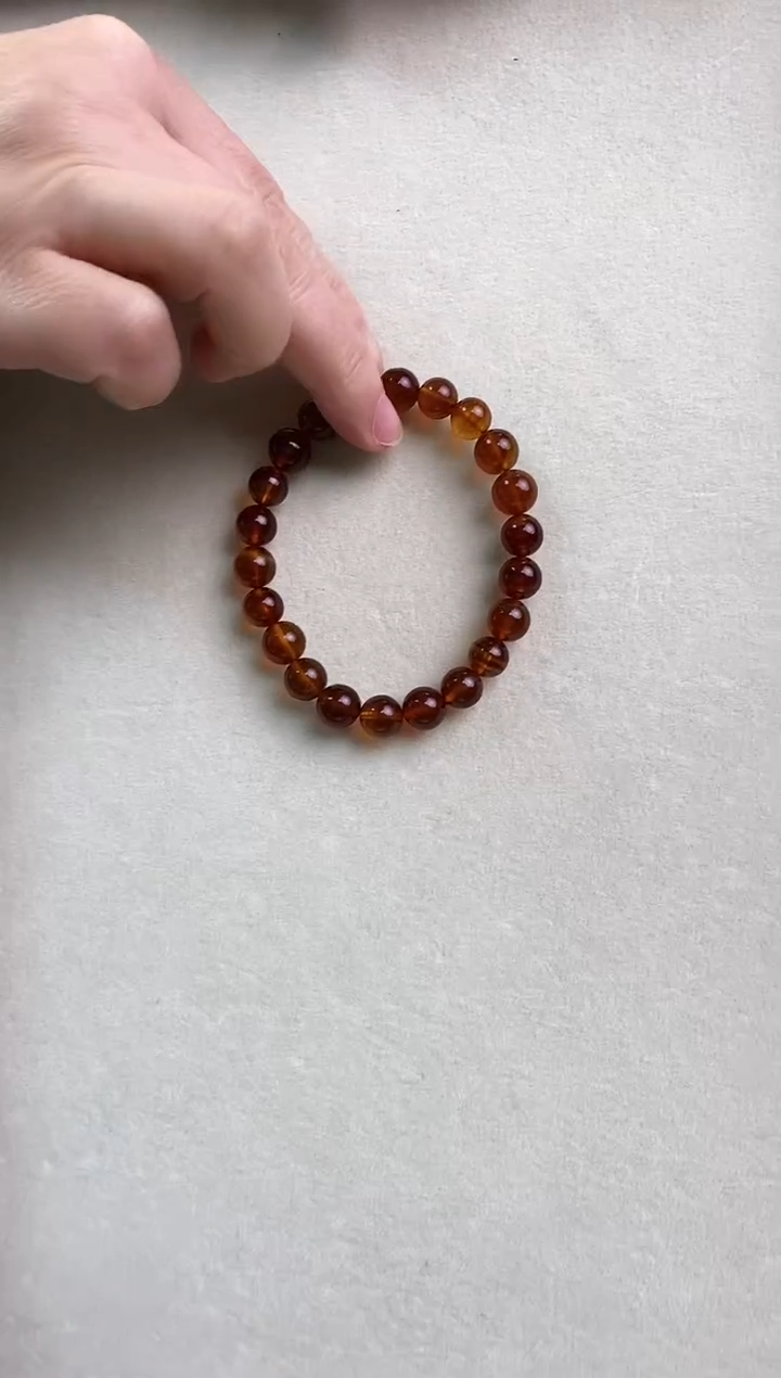 【闪购商品】琥珀颈饰未镶嵌灵草珀紫罗兰9+