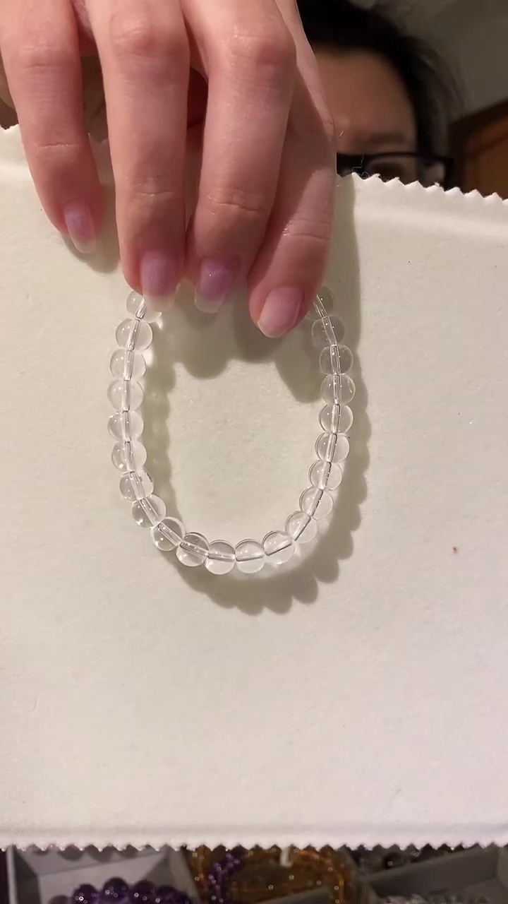【闪购商品】水晶手链未镶嵌白水圈圈