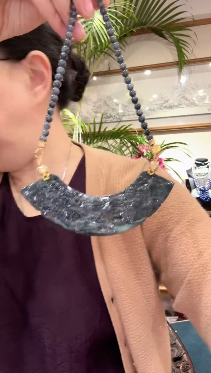 【闪购商品】翡翠颈饰未镶嵌国风
