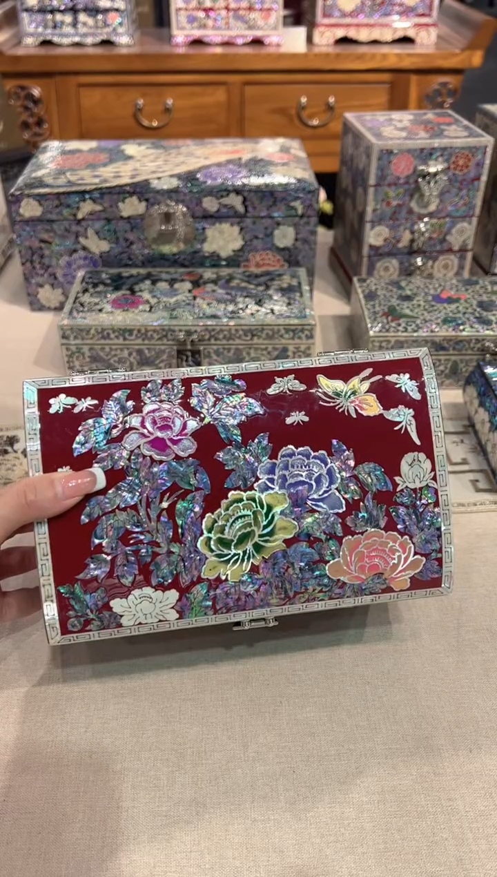 【闪购商品】按扣满贝底·弘贝雅螺钿漆器文化馆