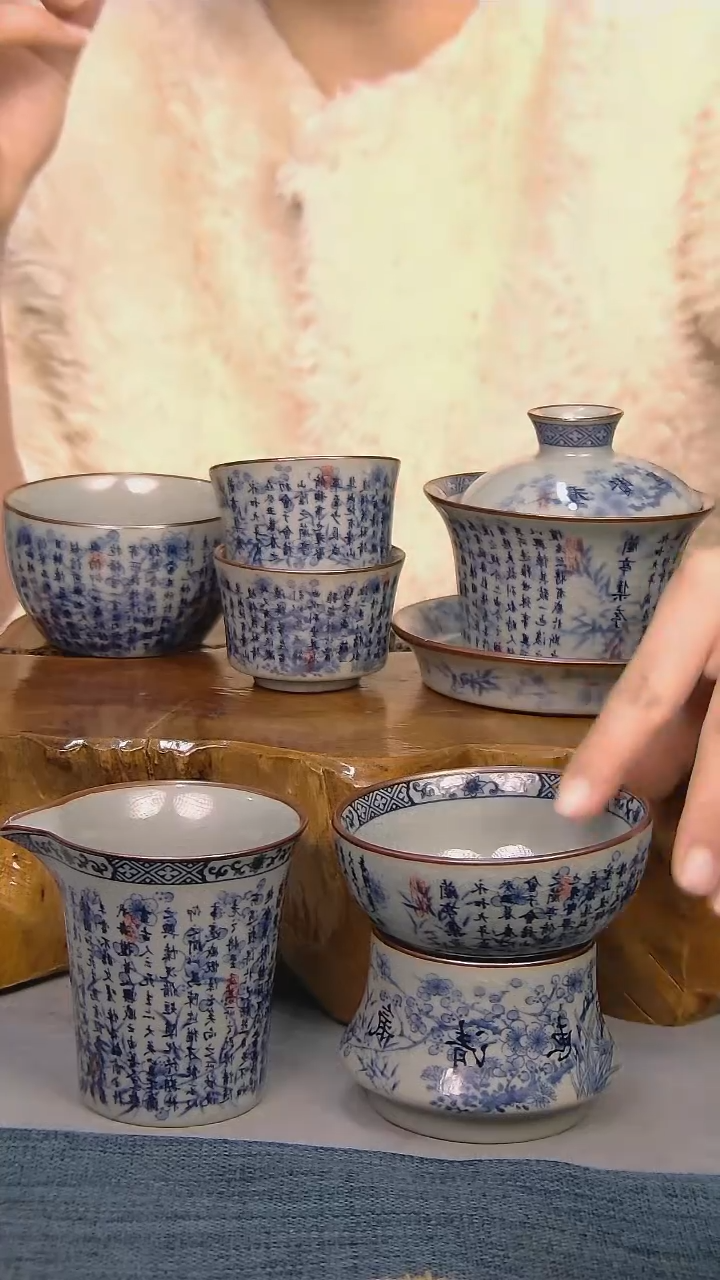 【闪购商品】简装家用款6件套 陶瓷家用茶具系列