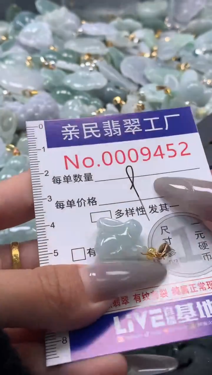 颈饰未镶嵌翡翠9452