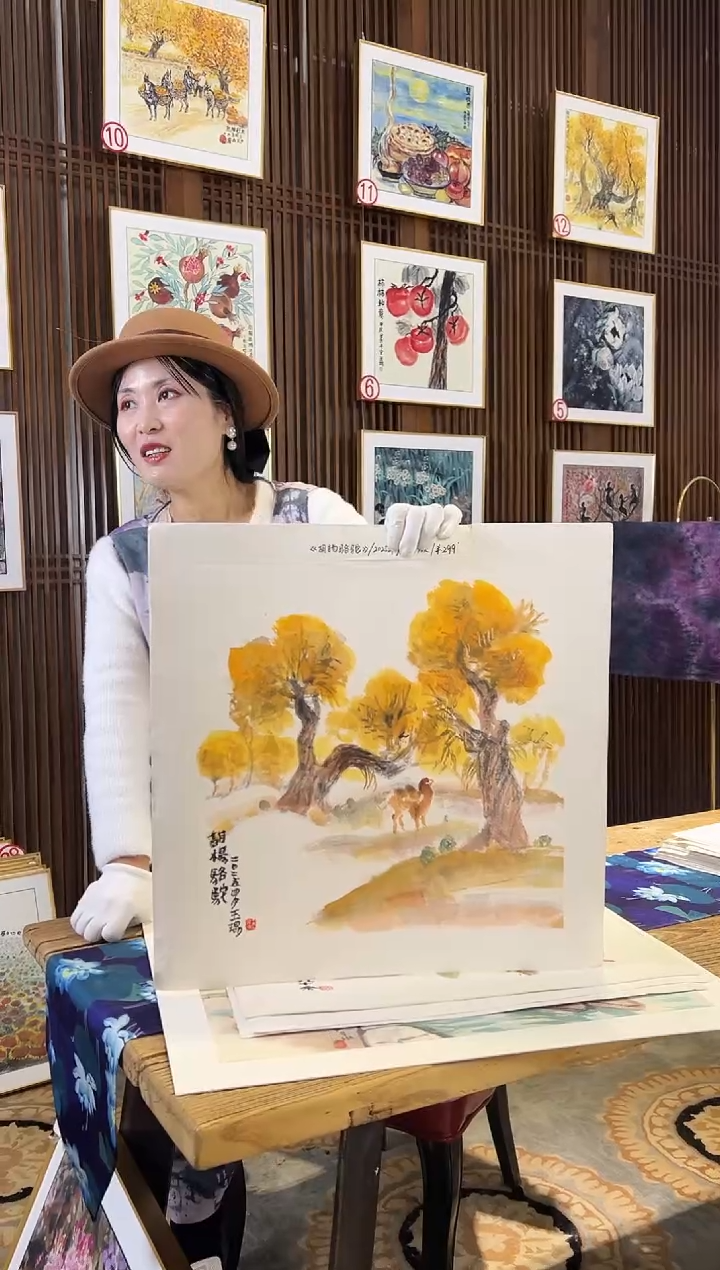 版画耿玉琨名章限量版画S