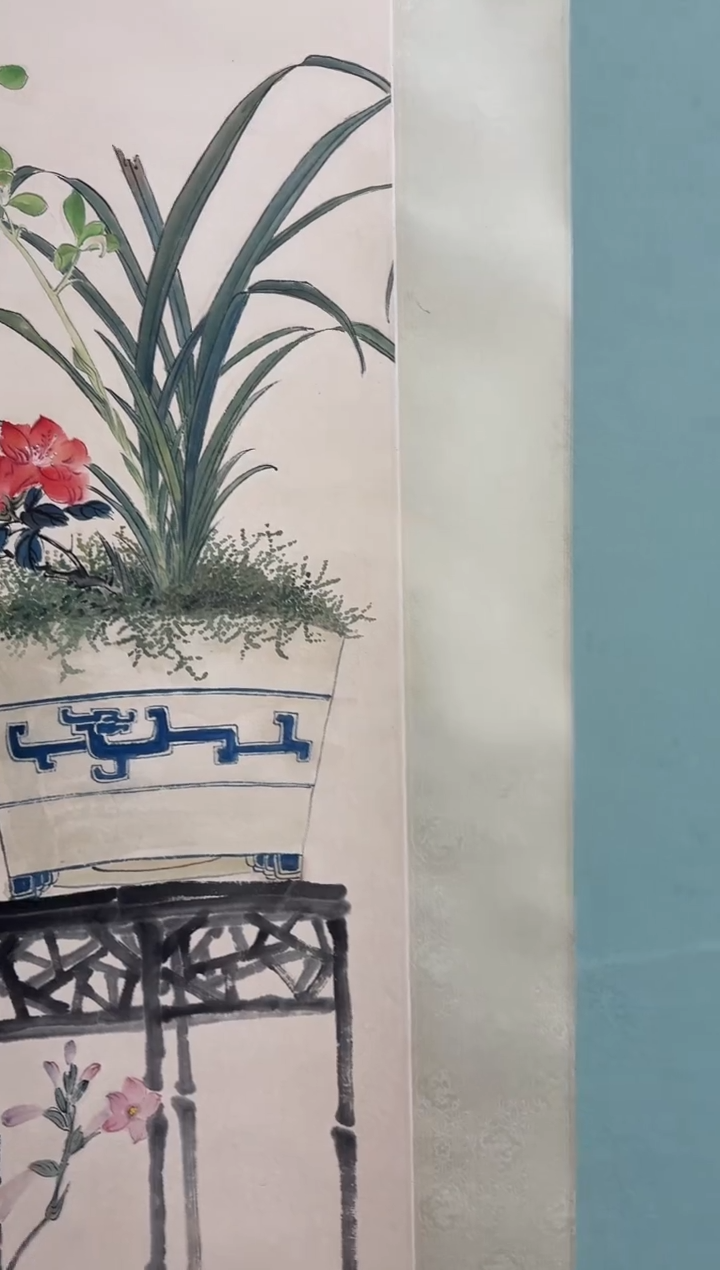 国画刻**艺陆老师山水