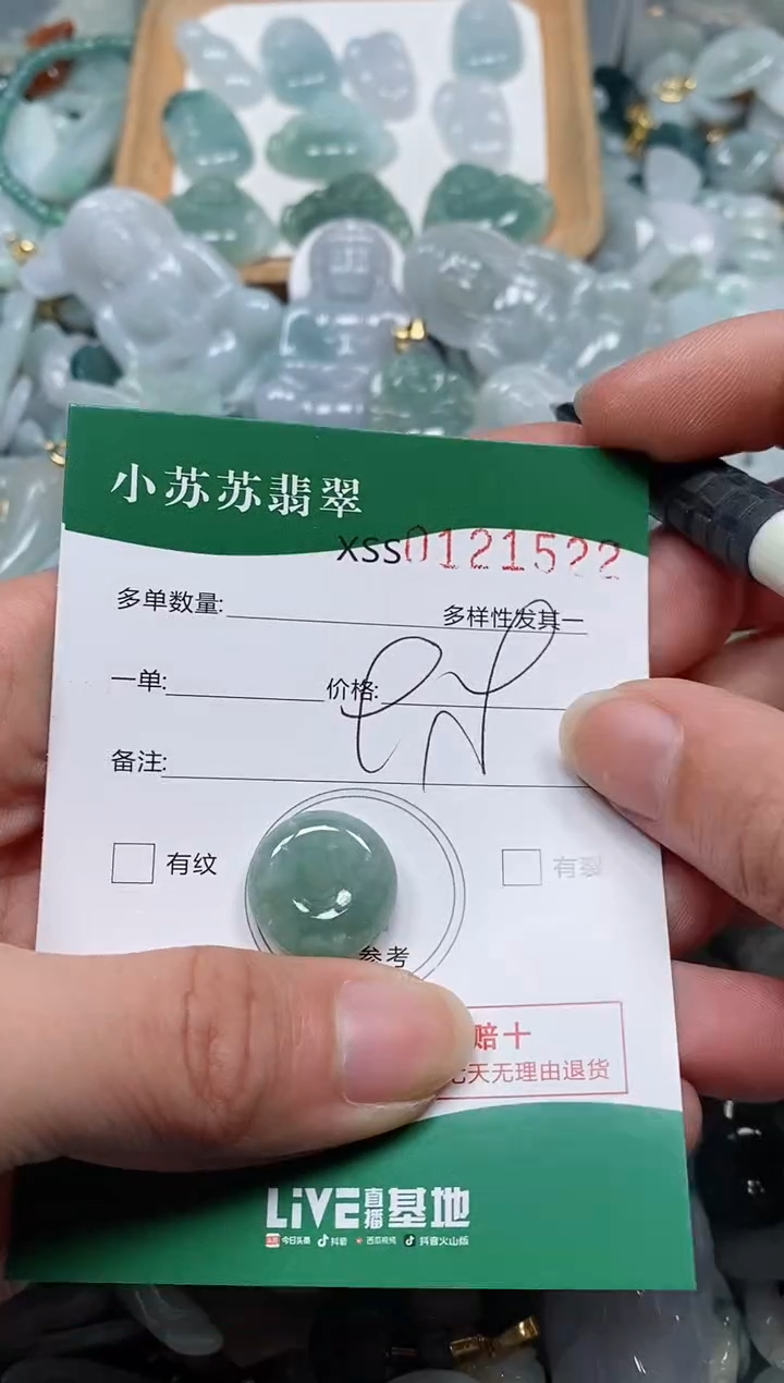 【闪购商品】翡翠颈饰未镶嵌闪购商品0121522