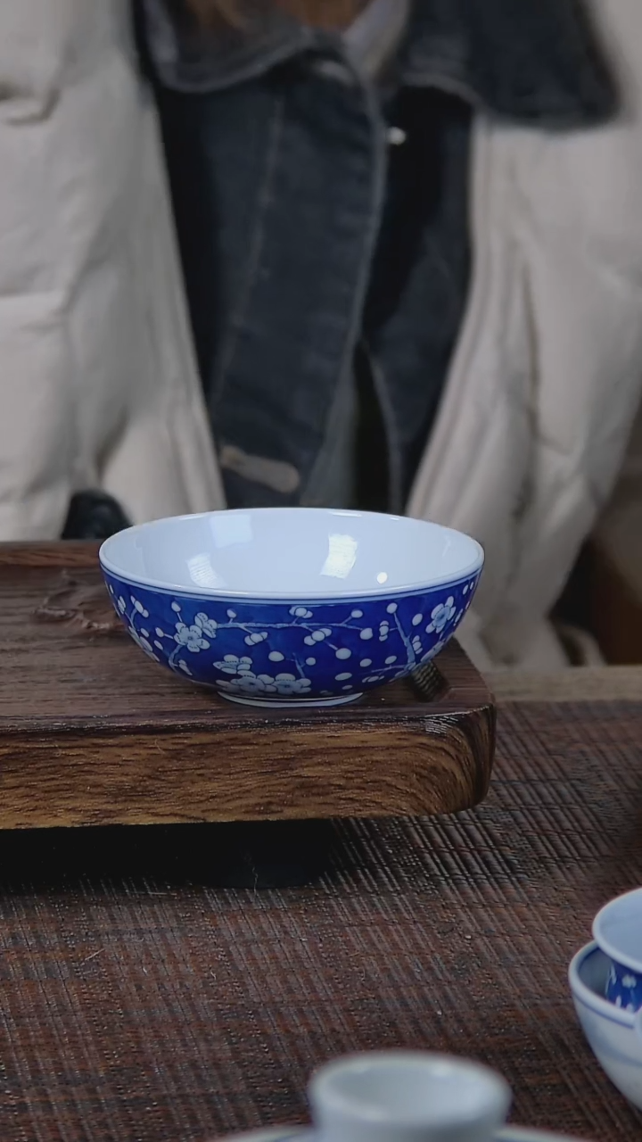 【闪购商品】折葵非器手工手绘冰梅普洱杯