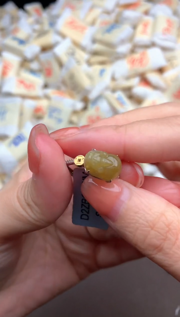 【闪购商品】翡翠戒指银S925镶嵌一