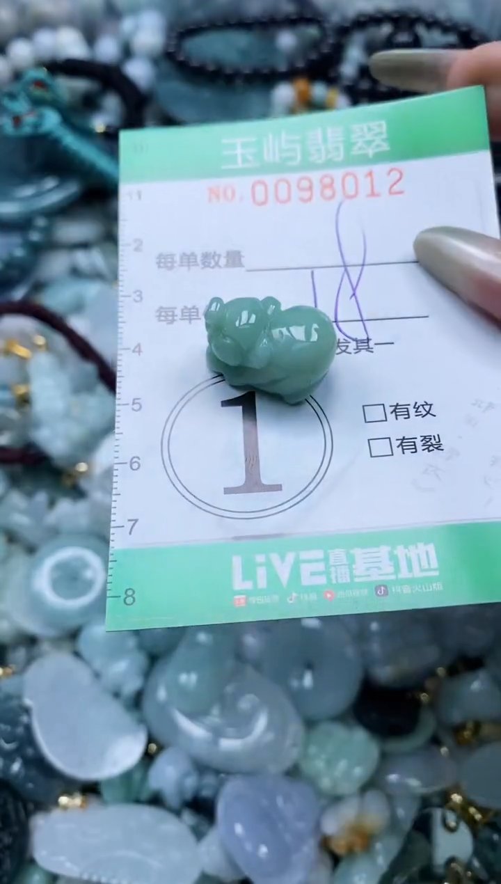 【闪购商品】翡翠未镶嵌颈饰闪购0098012