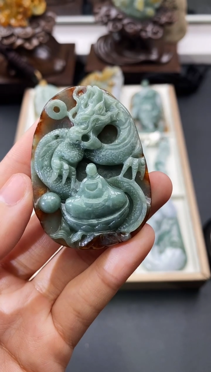 颈饰未镶嵌翡翠天然缅甸A货翡翠